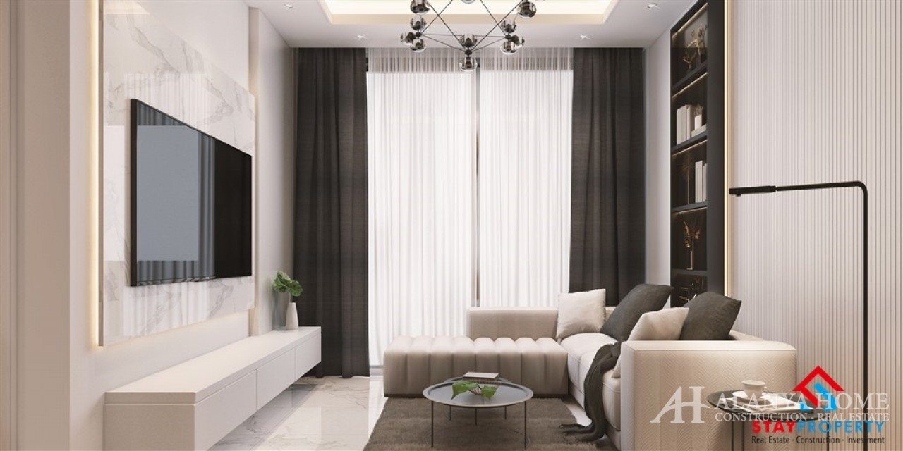 Фото продажа квартиры рассрочку в новостройке от застройщика в Турции Алания Анталия цены стоимость 